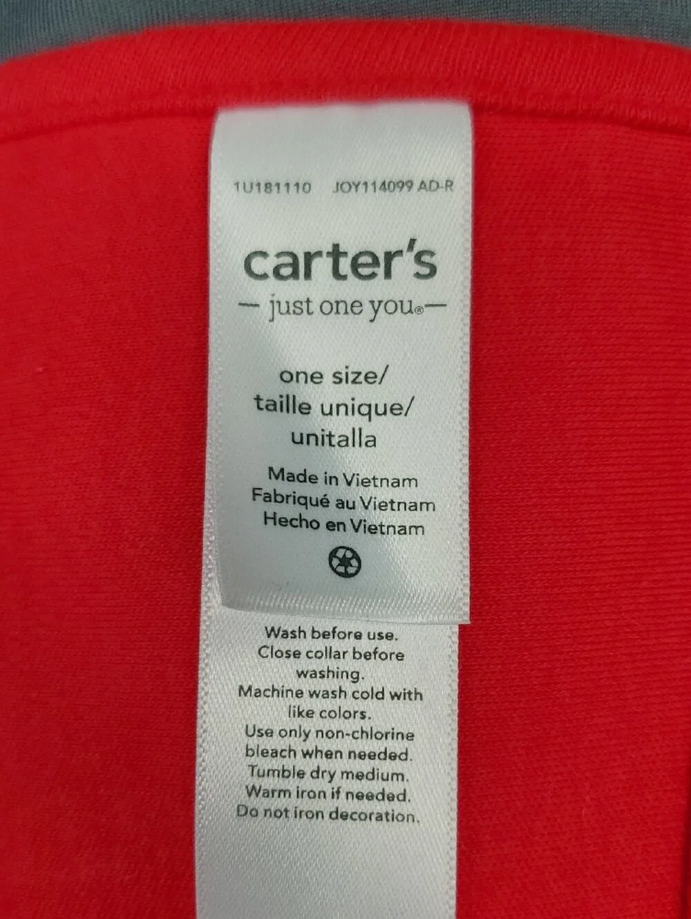 Carter's Red 